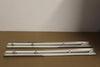 2007-2013 GM Door Sill Plates Brushed Stainless Steel Front W/ Logo
