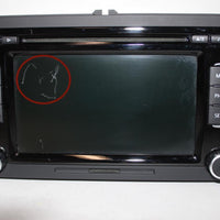 2010-2017 VW JETTA  RADIO STEREO  CD PLAYER 1K0 035 180 AE SCREEN SCRATCH