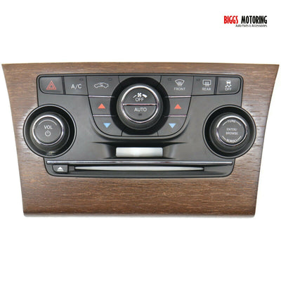 2013-2014 Chrysler 300 Ac Heater Temperature Radio Control Panel 1UW89AAAAA