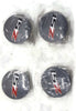 2015-2017 Chevy Corvette Wheel Hub Center Cap 19301421 Set Of 4