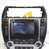2012-2013 TOYOTA CAMRY RADIO STEREO CD PLAYER TOUCH SCREEN 86140-06010
