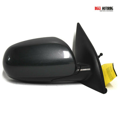 2009-2011 Hyundai Accent Passenger Right Side  Lever Door Mirror Gray 34378