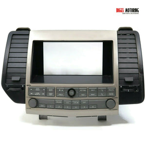 2004-2006 Nissan Maxima Center Dash Radio Control Bezel 68270 7Y000 - BIGGSMOTORING.COM