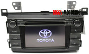 2014-2015 Toyota Rav4 100067 Radio Stereo Cd Player Display Screen 86140-42010