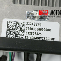 2015-2017 Gm Buick Cadillac Wireless Phone Charger Module 23248791