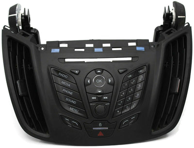 2013-2016 Ford Escape Radio Face Control Panel W/ Air Vents DJ5T-18K811-BA