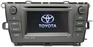 2012-2015 Toyota Prius 57032 Navigation Radio Cd Player Touch Screen 86140-47060