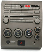 2004-2007 Nissan Armada  Ac Heater Climate Control Radio Face Panel - BIGGSMOTORING.COM