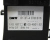 2000-2006 BMW E53 X5 Driver Side Seat Adjustment Control Switch 61.31-4 318 615 - BIGGSMOTORING.COM