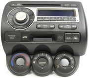 2007-2008 Honda Fit Radio Stereo Climate Control Cd Player 39101-SLN-C010-M1