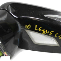 2010-2012 Lexus Es350 Driver Left Side Power Door Mirror Black