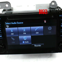 2016-2019 Toyota Tacoma Navigation Touch Screen Radio Cd Player 86100-08032