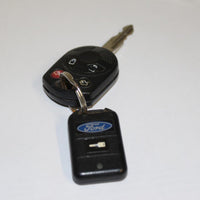 FORD  OEM KEYLESS  ENTRY 4 BUTTON KEY FOB REMOTE W/ STARTER TRANSMITTER