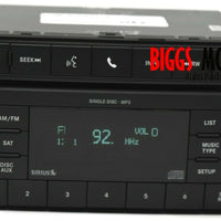 2007-2013 Chrysler Dodge Jeep Radio Stereo Single Disc Cd Mp3 Player P05091117AC