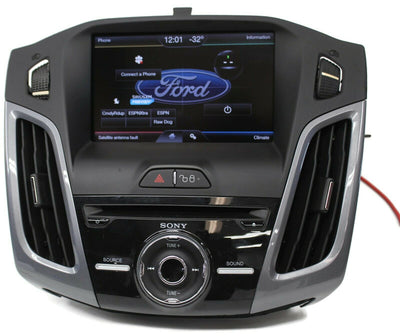 2012-2014 Ford Focus Radio Cd Mechanism Player Display Screen BM51-18835-DAW