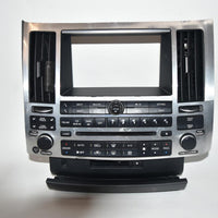 2003-2005  Infiniti Fx35 Fx45 Center Dash Radio Face Ac Control Bezel W/ Vents - BIGGSMOTORING.COM