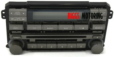 2004-2007 Nissan Titan Radio Face Control Panel 28098 7S206A - BIGGSMOTORING.COM