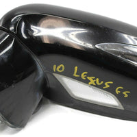 2010-2012 Lexus Es350 Driver Left Side Power Door Mirror Black
