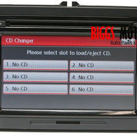 2010-2012 VW Jetta Golf Passat Radio Pantalla Pantalla CD Jugador 1K0 035 180 AC