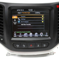 2014-2017 Jeep Cherokee Uconnect Touch 8.4 Display Screen 68238621AF +CODE 0510