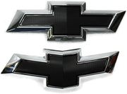 2016-2018 Chevy Malibu Front & Rear Black Bowtie Emblem 84337320