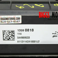 2014 Buick LaCrosse Temperature Control Module 13590818