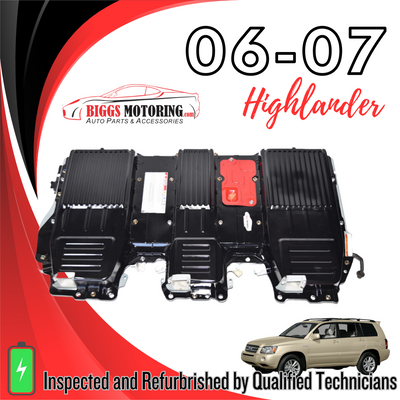 2006-2007 Toyota Highlander Rebuilt Hybrid Battery G9280-48010
