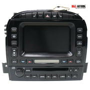 2004-2008 Jaguar XJ8 XJR Navigation Radio Ac Display Screen 2W93-10E889-AE - BIGGSMOTORING.COM