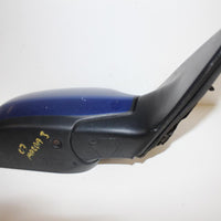 2007-2009 MAZDA 3 PASSENGER RIGHT SIDE POWER DOOR MIRROR BLUE