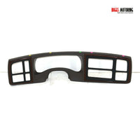 2000-2002 Chevy Silverado Tahoe Avalanche Dash Radio Bezel 15073675 - BIGGSMOTORING.COM