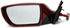 2012-2013 Hyundai Azera Driver Left Side Door Mirror Red