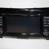 2014-2017 NISSAN ROGUE NAVIGATION RADIO CD PLAYER 25915 BA0A