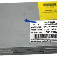 2004-2005 Nissan Armada Quest Titan Gps Tv Navigation Display Module 28330 EA00A - BIGGSMOTORING.COM
