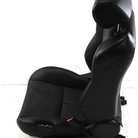2003-2006 Infiniti G35 Coupe Front Passenger  Power Black Leather Seat Complete - BIGGSMOTORING.COM