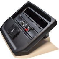 19-22 Oem Dodge Ram 1500 Center Console Back Storage Trim with Usb Power Outlet - BIGGSMOTORING.COM