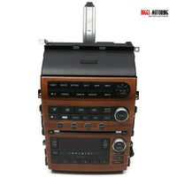 2005-2007 Infiniti G35 Radio 6 Disc Changer Cd Player Ac Control 28185 CM30A - BIGGSMOTORING.COM
