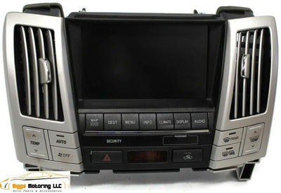 2007-2009 Lexus RX350 Navigation Radio Ac Control Display Screen 86110-48320