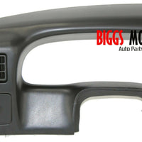 1999-2004 Ford F250 Excursion Dash Radio Cluster Bezel F81B-25044D70-AH - BIGGSMOTORING.COM