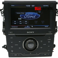 2013-2015 Ford Fusion APIM Display Screen Radio Panel Cd Player DS7T-14F239-BP