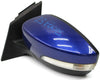 2012-2014 Ford Focus driver Left Side Door Mirror Blue