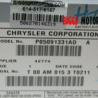2013-2018 Chrysler Ciudad Y País Rhb Mygig High Speed Navigation Radio P0509133