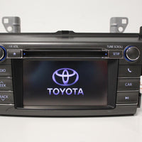 2013-2015 TOYOTA RAV4 100071 RADIO STEREO TOUCH SCREEN CD PLAYER 86140-0R010