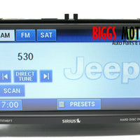 2012 Jeep Grand Cherokee RHB MyGig High peed Navi Radio Cd Player P05091188AC