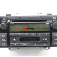 2002-2004 Toyota Corolla  Radio Stereo Cd Player 86120-AA050-A - BIGGSMOTORING.COM