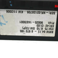 2000-2006 BMW X5 E53 Ac Heater Climate Control Unit 64.11-6 972 165 - BIGGSMOTORING.COM