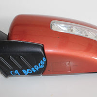 2009-2011 KIA BORREGO DRIVER LEFT SIDE POWER DOOR MIRROR ORANGE