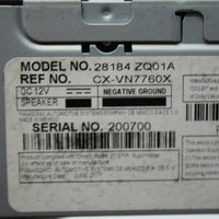 2008-2012 Nissan Armada Pathfinder DVD Player 28184 ZQ01A