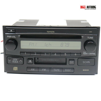 2003-2007 Toyota Highlander Radio Stereo Cd Player 86120-52241 - BIGGSMOTORING.COM
