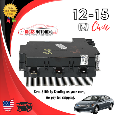 12-15 Honda Civic Hybrid Dc Inverter / Converter Module Unit 1B300-RW0-003 IMA