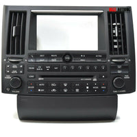 2003-2005 Infiniti Fx35 Fx45 Navi Radio Face Cd Player Ac Control Panel 68260 CG - BIGGSMOTORING.COM